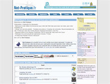 Tablet Screenshot of net-pratique.fr